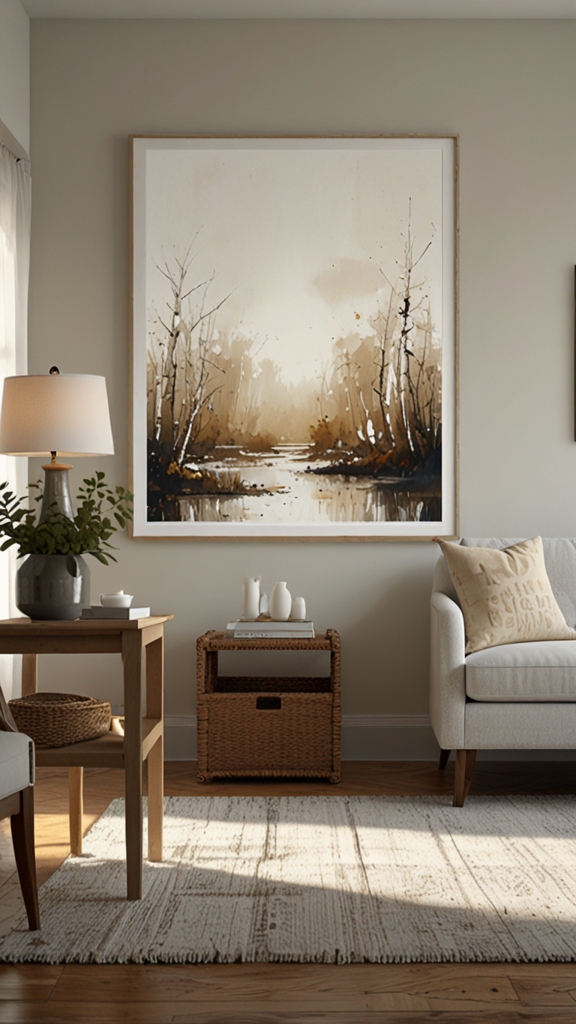 Which types of decor styles pair well with Sunbleached SW 9585?
