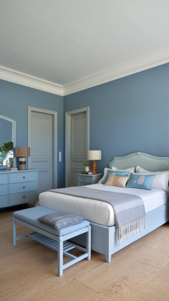 What color palette best captures the mood you want in your bedroom?