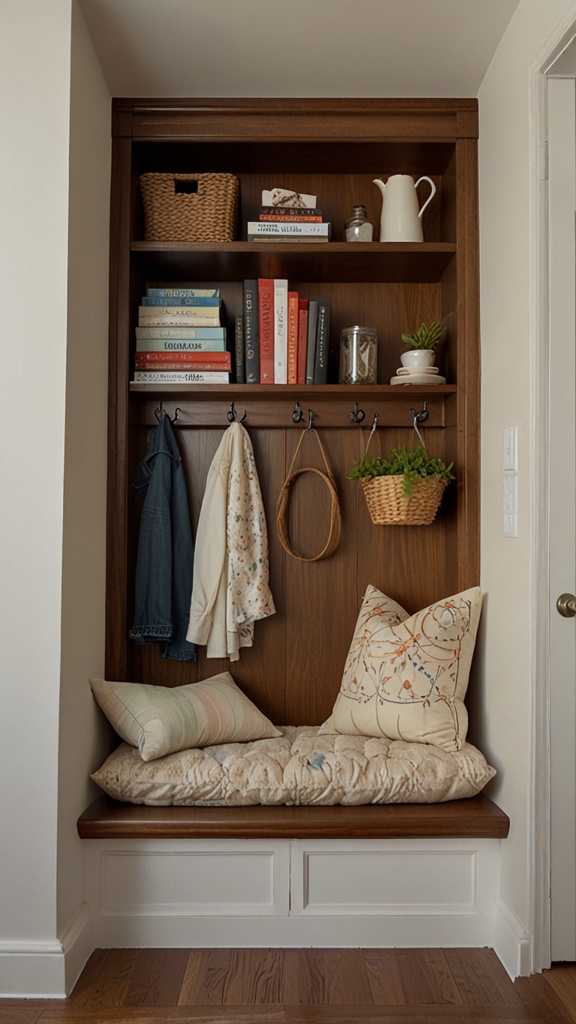 How can I maximize storage in a small bedroom without compromising style?