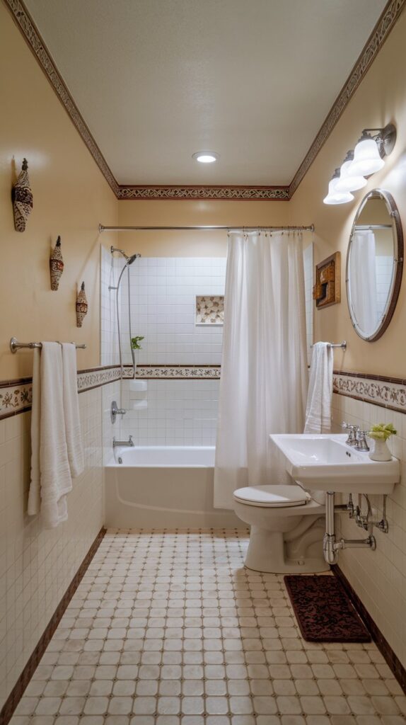 🚿 Planning a bathroom remodel but need to stick to a budget? Focus on upgrades that make a big impact, like refreshing tiles, adding storage, and choosing a statement mirror. Get the look you want without overspending! 💸✨

What is my budget for the bathroom remodel, and how can I maximize it?