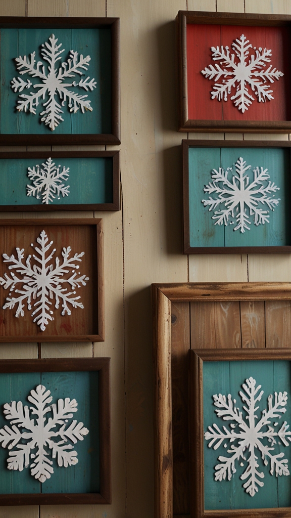 What are some DIY Christmas decoration ideas for a personalized living room look?