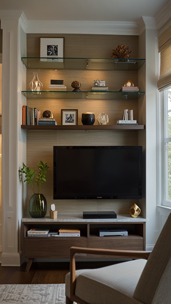 What lighting options, such as integrated LED strips or spotlighting, will enhance your built-ins?