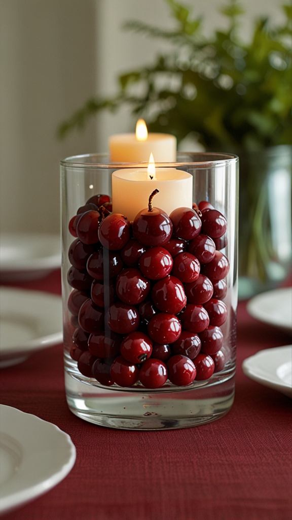 What are the best DIY Christmas centerpiece ideas for a festive dining table?