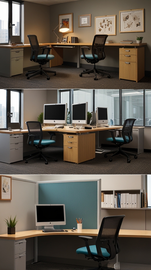 How can built-ins optimize your workspace ergonomics and accessibility?