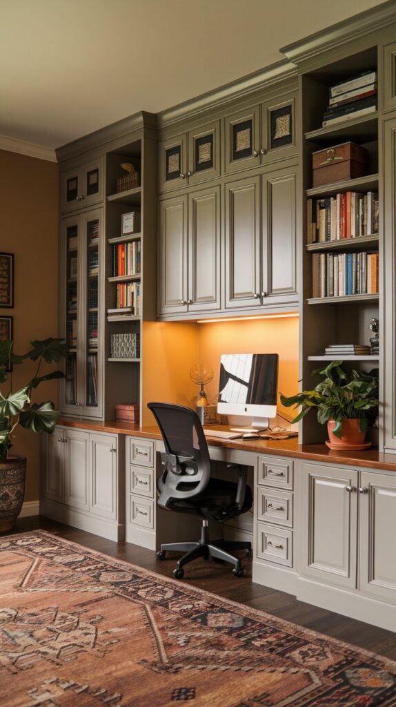 What is your budget for designing and installing home office built-ins?