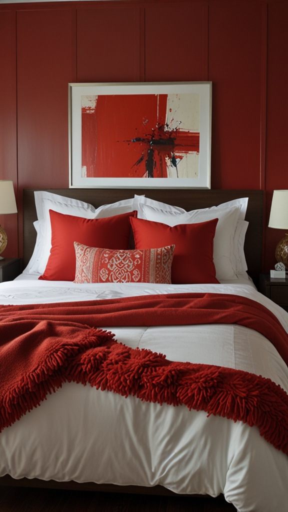 What are the latest color trends for modern bedroom designs?