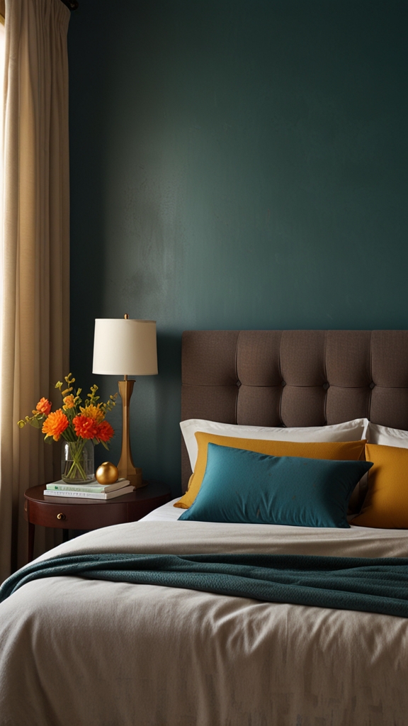 What are the latest color trends for modern bedroom designs?