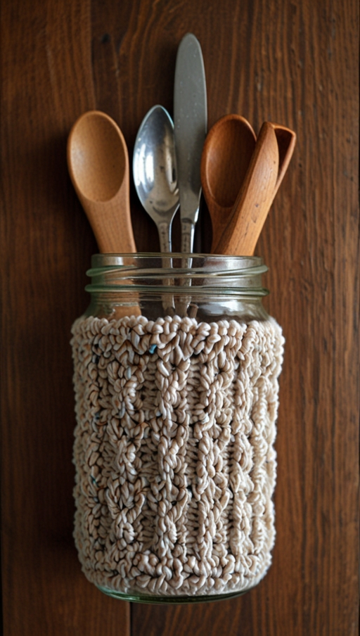 Can you suggest creative crochet ideas for home décor?