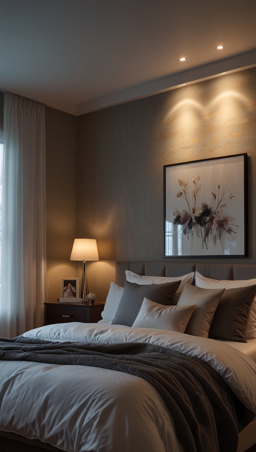 How do I choose the perfect lighting to create a relaxing bedroom ambiance?