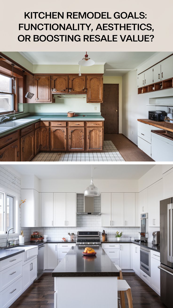 Kitchen Remodel Goals: Functionality, Aesthetics, or Boosting Resale Value?