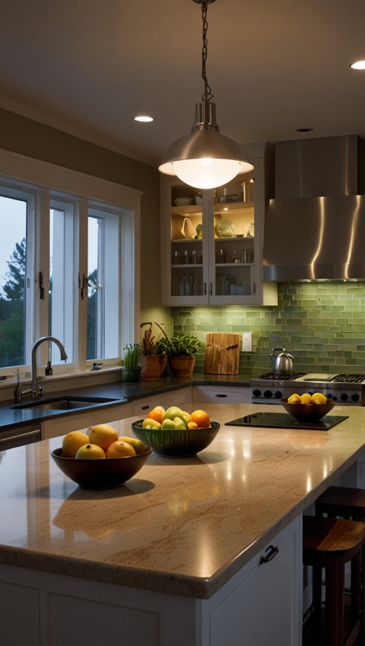 Lighting is one of the most crucial elements in kitchen design. A well-lit kitchen is not only aesthetically pleasing but also functional, ensuring safety, efficiency, and a warm ambiance.