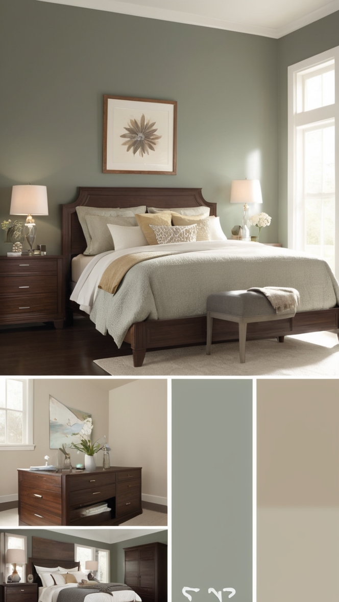 dark wood bed frame, dark wood bedroom furniture, dark wood bedroom set, dark wood bedroom ideas, dark wood bedroom decor