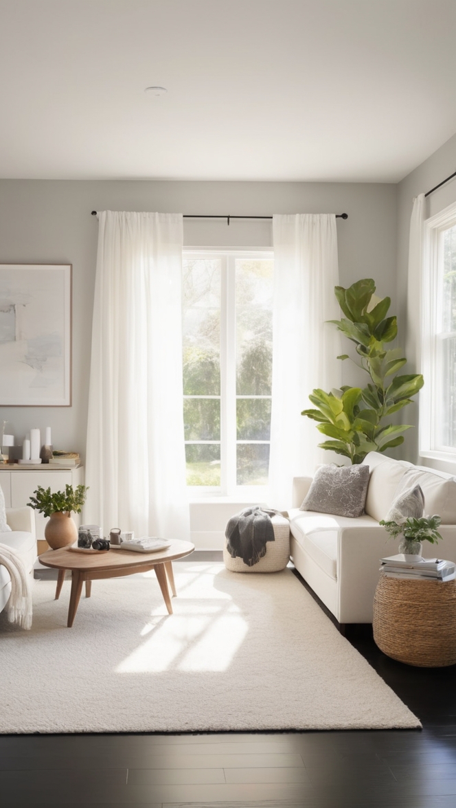 contemporary home design, interior design inspiration, modern minimalist decor, stylish living room ideas, monochrome color palette