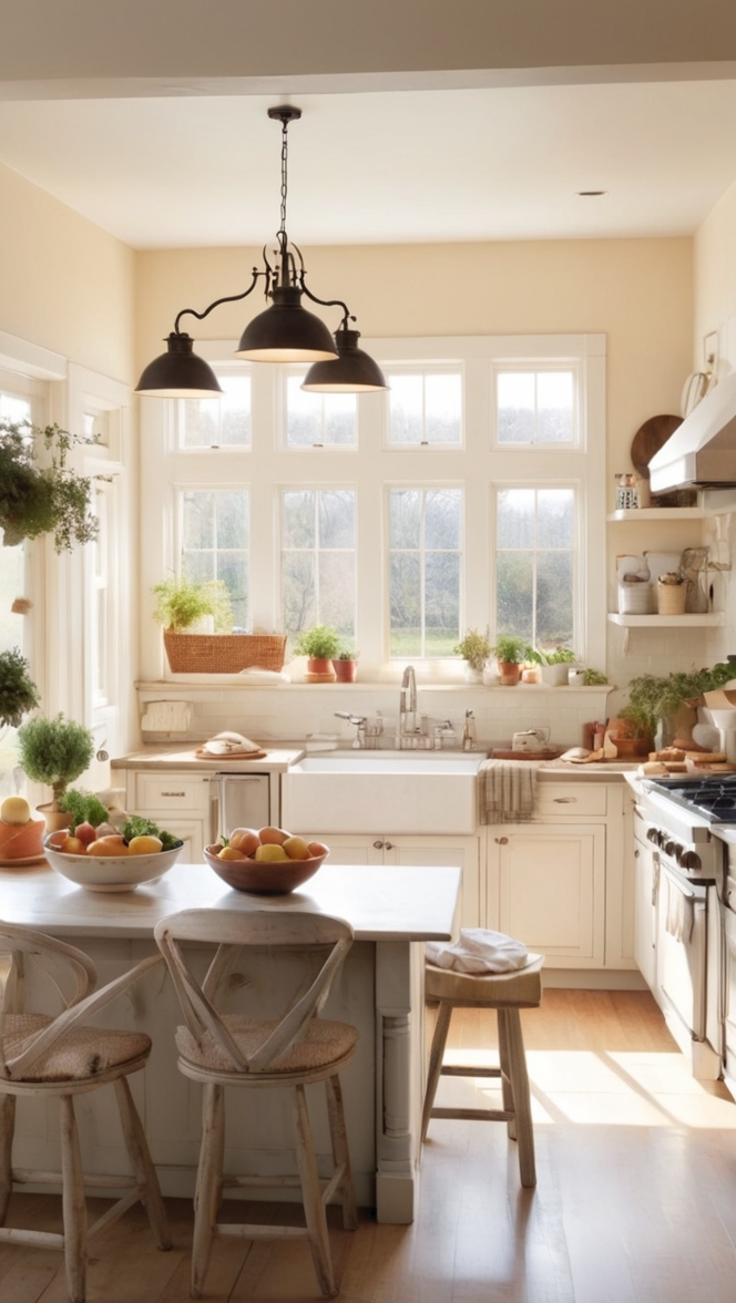 farmhouse kitchen design, country kitchen ideas, rustic kitchen decor, modern farmhouse style, kitchen renovation costs