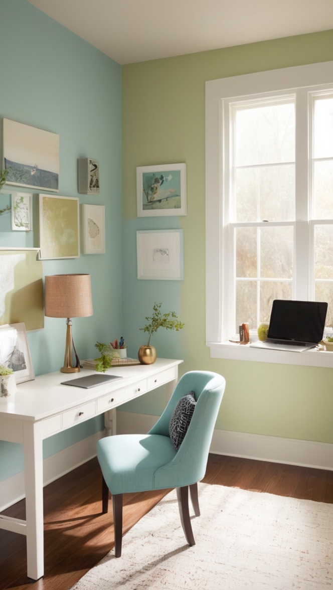 inspirational home office decor, modern home office design, Scandinavian home office ideas, minimalist home office setup, stylish home office furniture