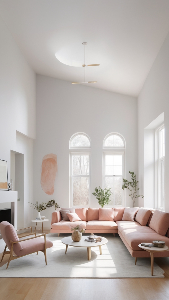 modern living room decor, minimalist home design, luxury interior design, contemporary living room furniture, upscale home decor