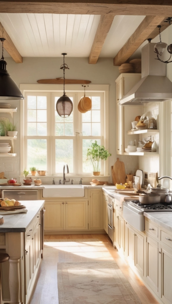 rustic kitchen decor, modern farmhouse kitchen, industrial farmhouse kitchen, country kitchen design, vintage kitchen renovation