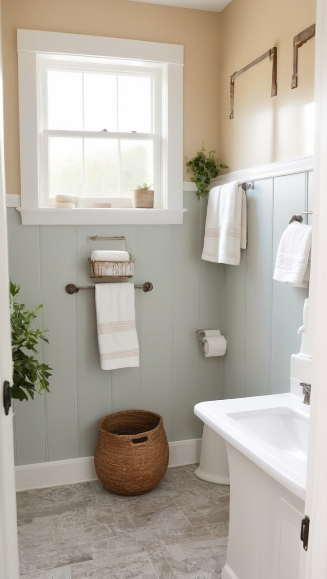 small bathroom renovation, vintage farmhouse bathroom, rustic bathroom design, shabby chic bathroom remodel, modern farmhouse bathroom