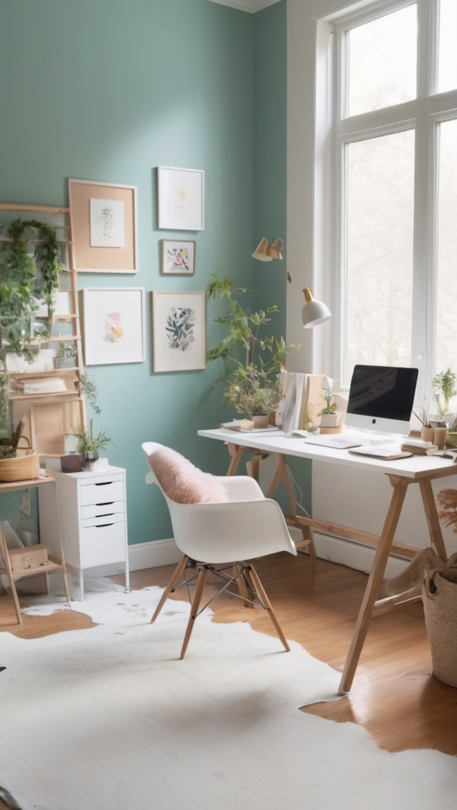 cozy home office decor, home office furniture, comfortable home office chair, functional home office design, stylish home office organization