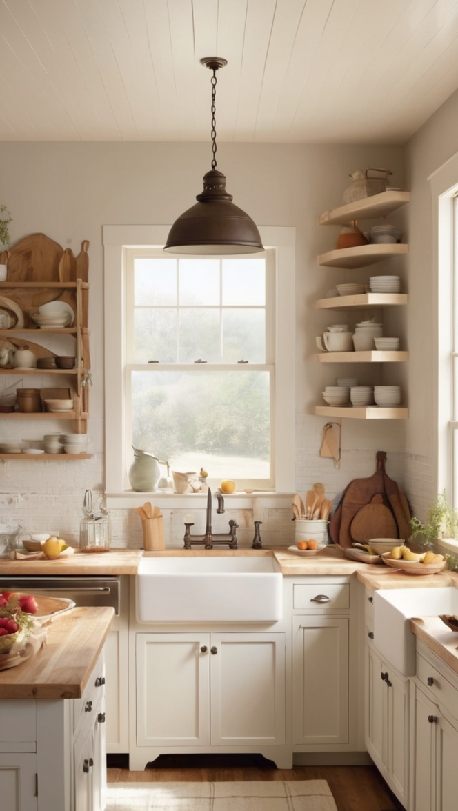 farmhouse kitchen cabinets, country kitchen design, rustic kitchen decor, vintage kitchen ideas, modern farmhouse kitchen