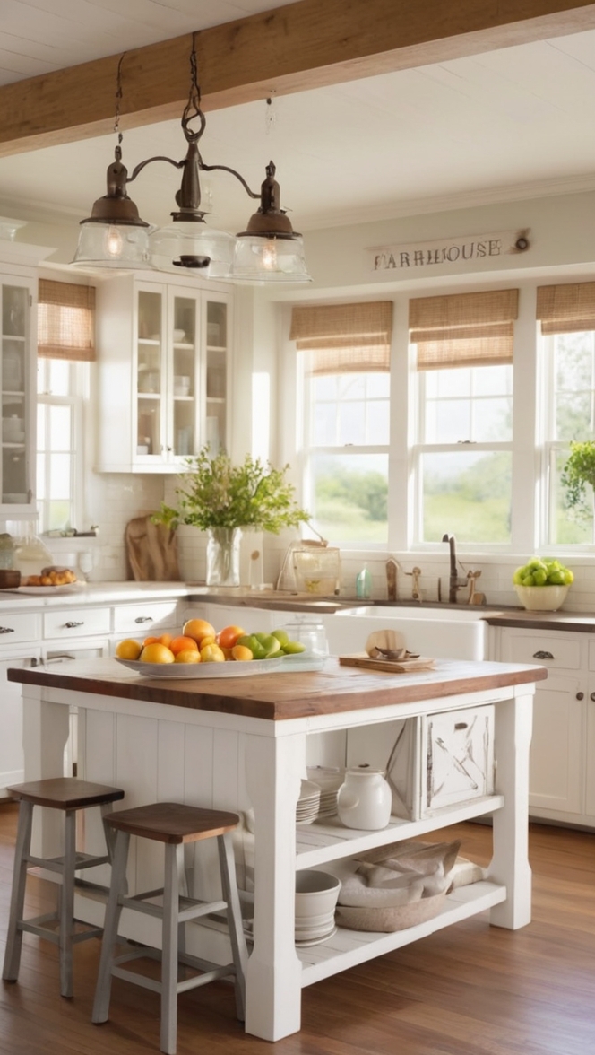 farmhouse kitchen island, custom kitchen island, rustic kitchen island, modern farmhouse island, antique kitchen island