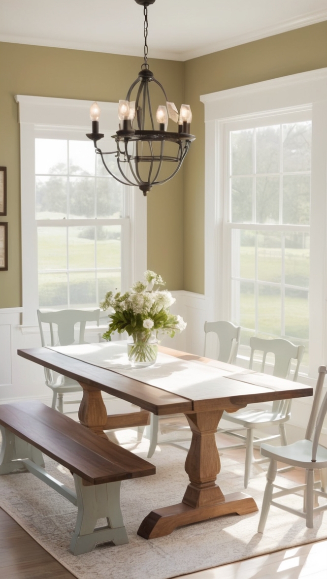 rustic farmhouse dining table, distressed farmhouse table, vintage farmhouse kitchen table, reclaimed wood farmhouse table, modern farmhouse dining table