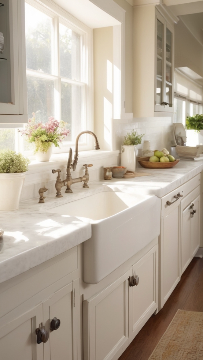 farmhouse sink, apron front sink, farmhouse kitchen sink, fireclay farmhouse sink, white farmhouse sink