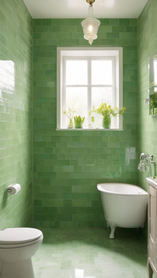 green bathroom tiles, bathroom tiles design, best bathroom tiles, shower tiles, bathroom flooring