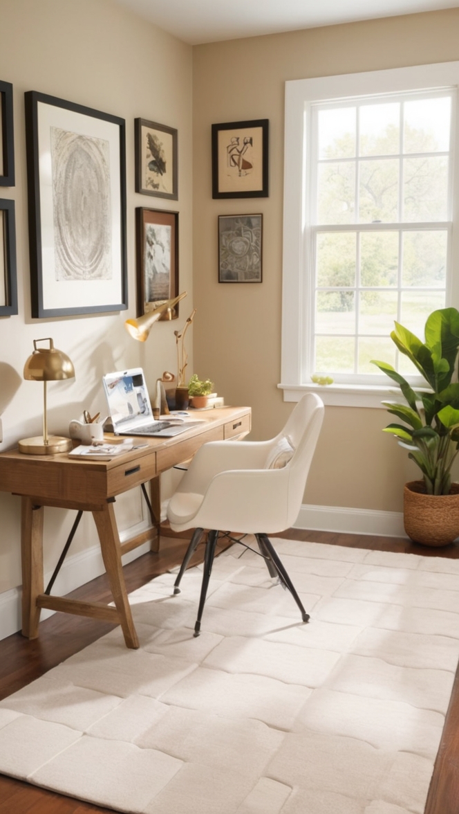 home office rug, office area rug, home office decor, work from home rug, office desk rug