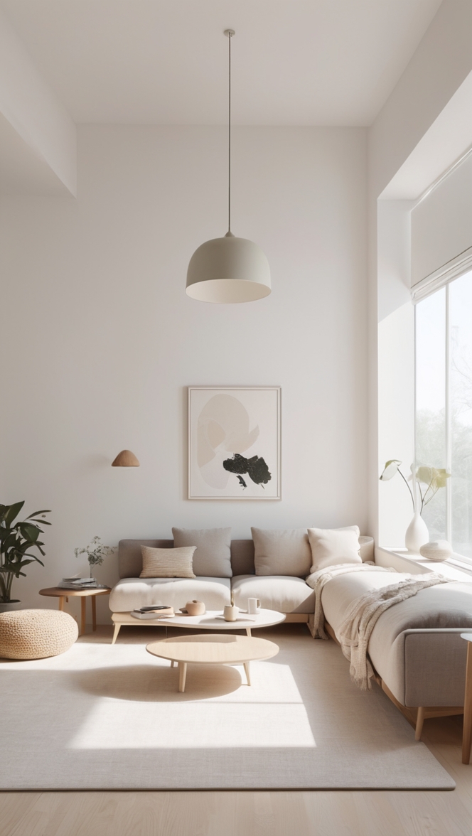 minimalist living room ideas, modern minimalist decor, minimalist interior design, sleek minimalist furniture, cozy minimalist space