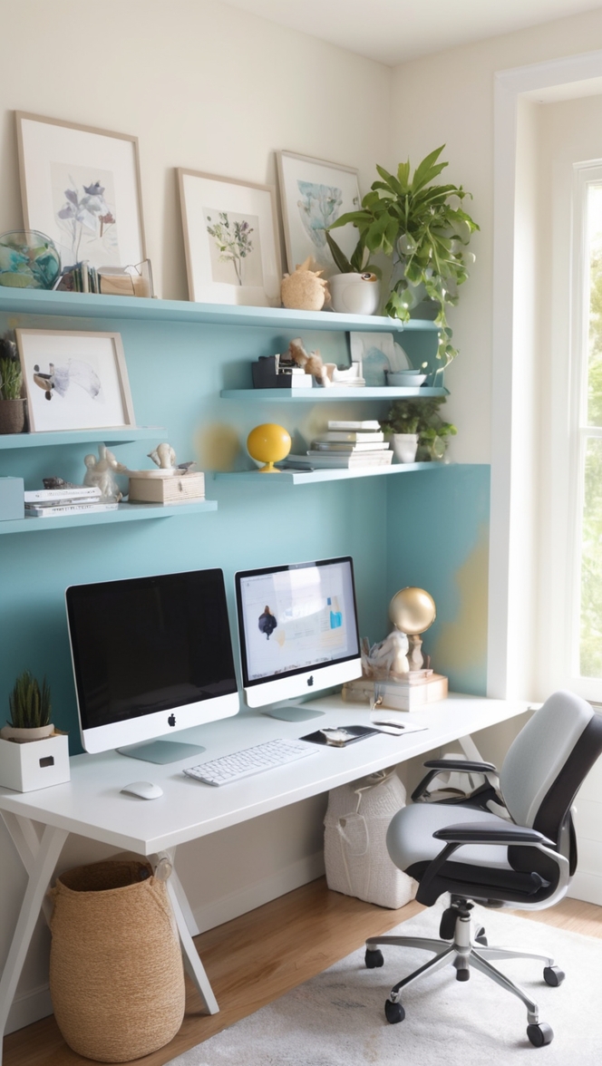 tech desk setup, home office tech, office desk setup, home office tech gadgets, ergonomic home office setup