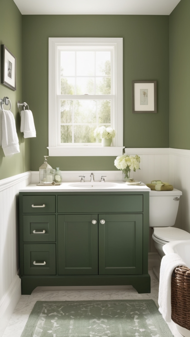 dark green bathroom design, bathroom decor ideas, small bathroom makeover, luxury bathroom renovation, modern bathroom inspiration