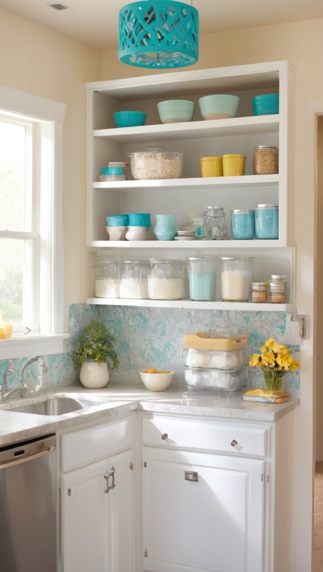 kitchen storage solutions, organization hacks, budget-friendly organization, DIY kitchen organization, space-saving kitchen ideas