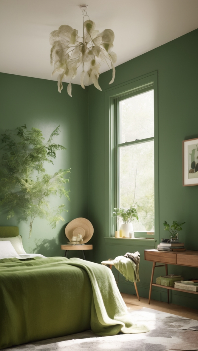 forest green decor, forest green paint, forest green bedding, forest green curtains, forest green furniture