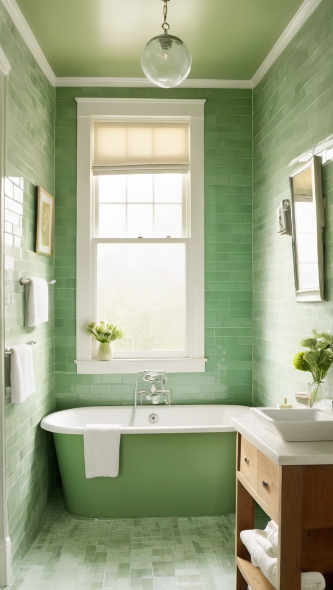 green glass subway tile, green subway tile backsplash, green ceramic subway tile, green subway tile shower, green subway tile kitchen