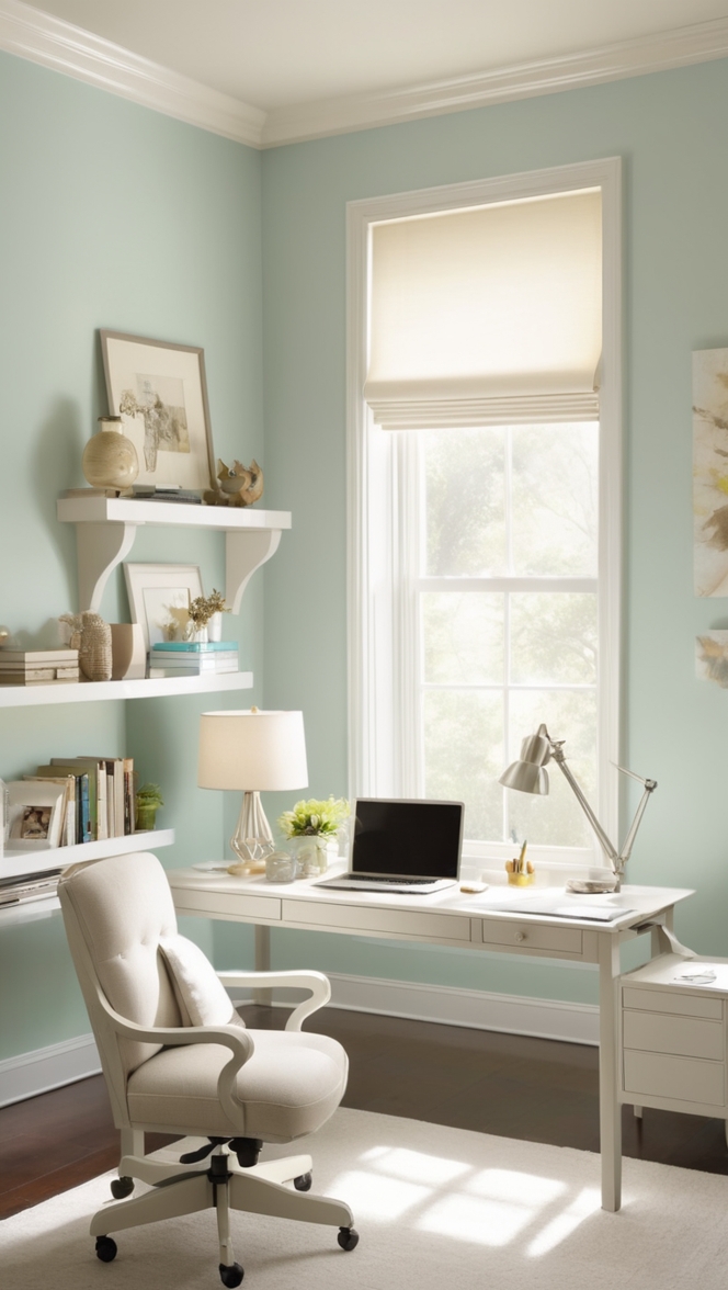 home office workstation setup, computer desk organization, ergonomic office chair, productivity tools, dual monitor setup