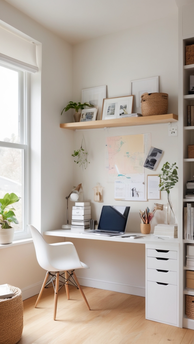 home office organization, office storage solutions, desk storage ideas, small office organization, office organization tips