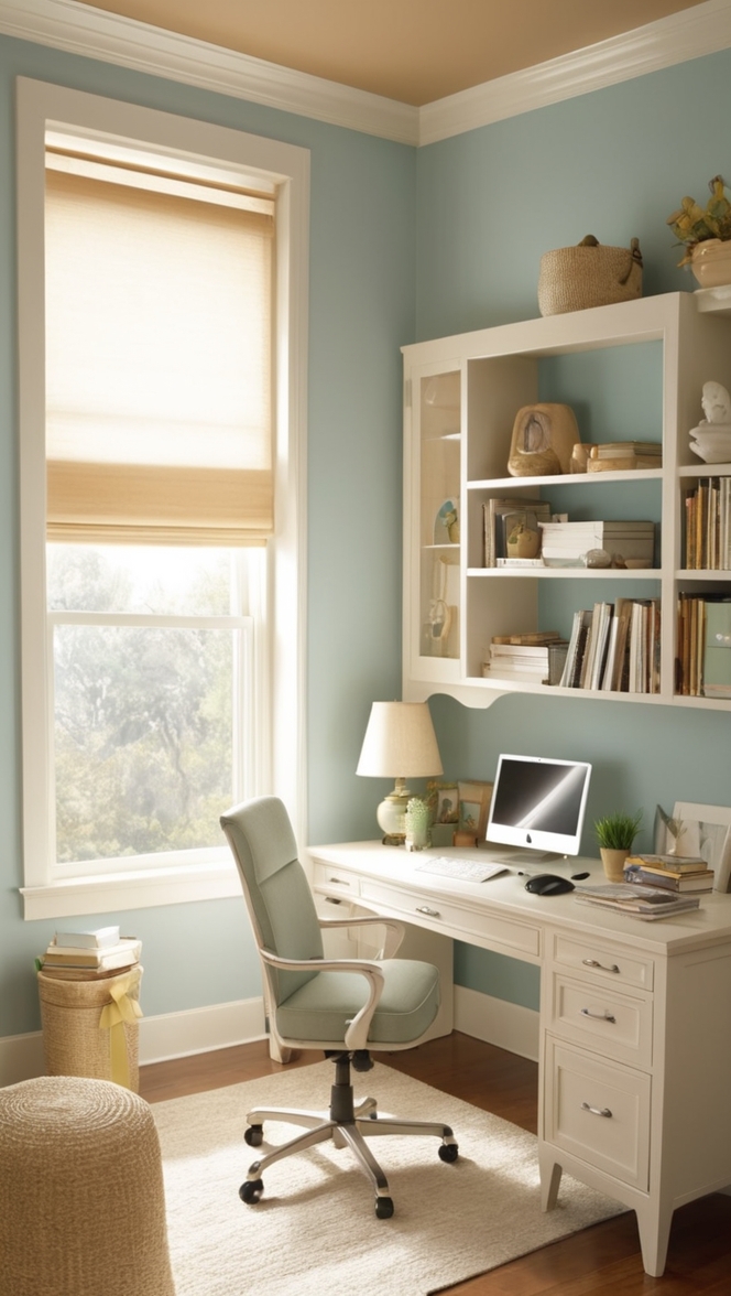 small office furniture, small home office design, small office layout, small office storage ideas, small office decor