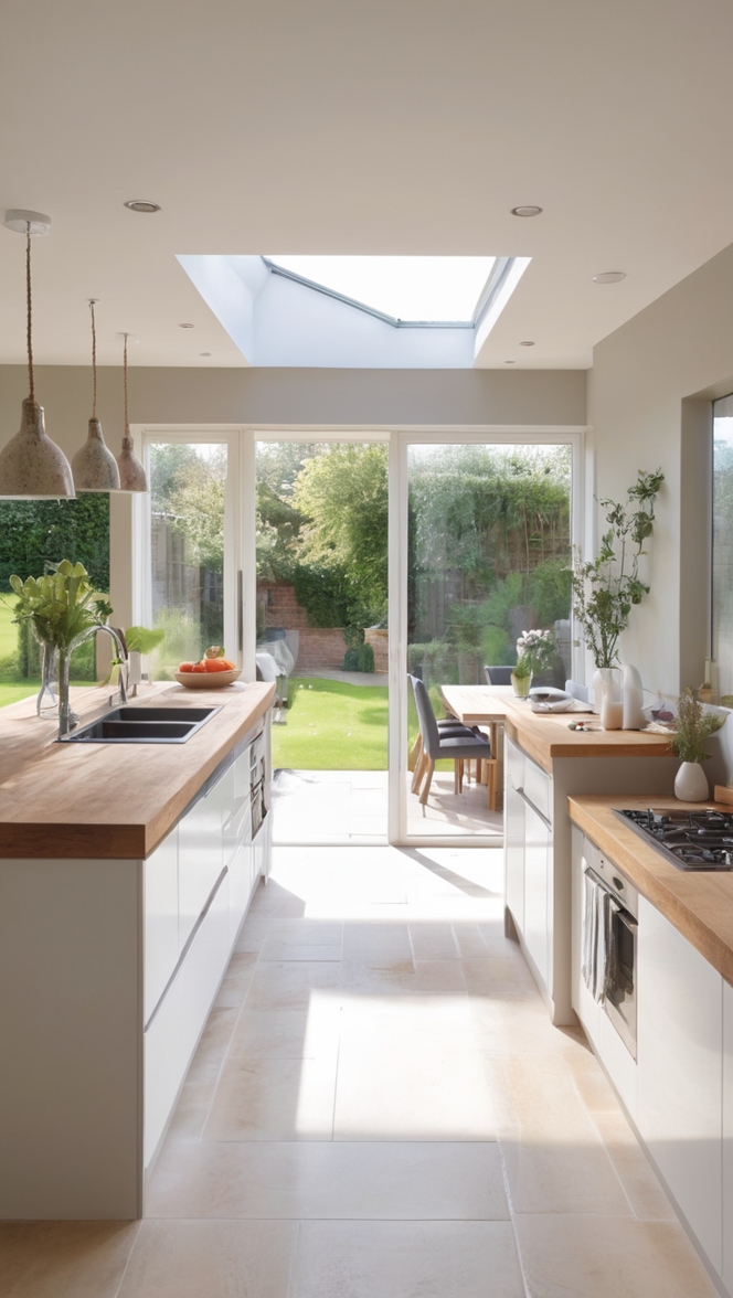 kitchen extension design, kitchen extension cost, open plan kitchen ideas, single storey extension ideas, modern kitchen extension