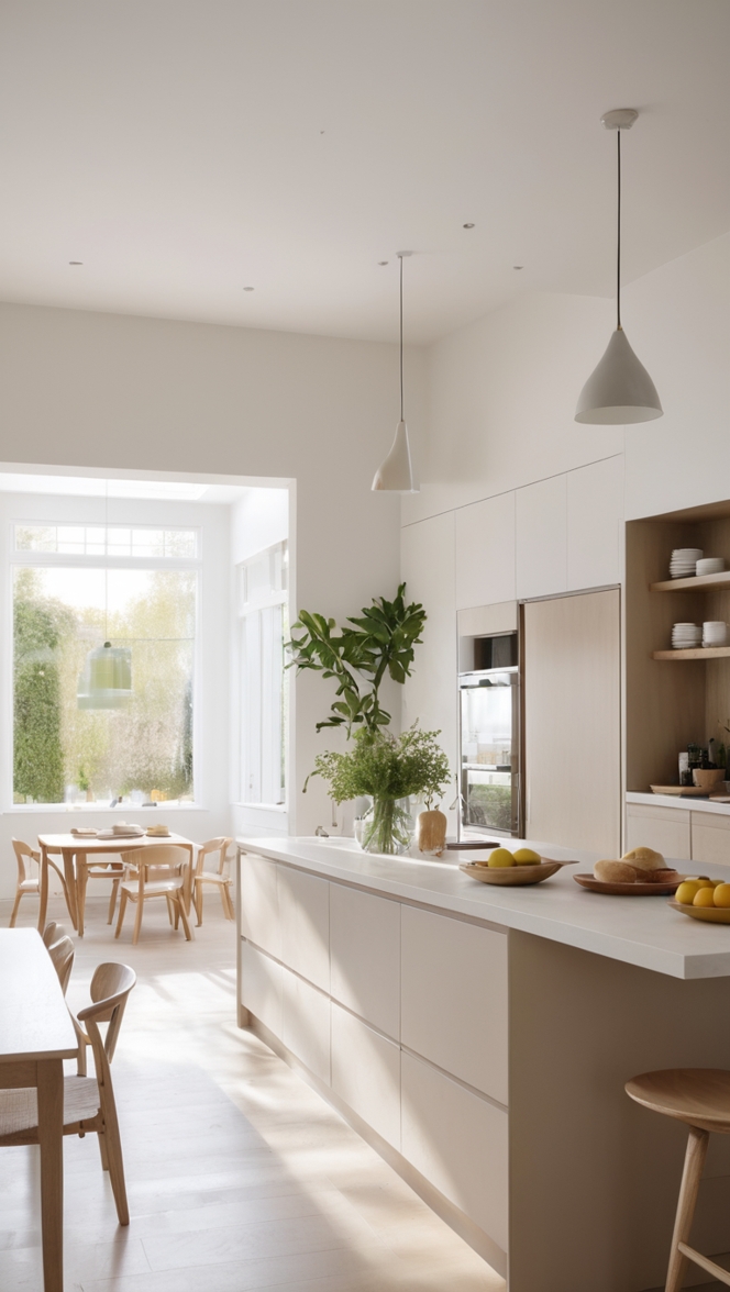 kitchen design, open plan living, home renovation, interior decor, modern kitchen