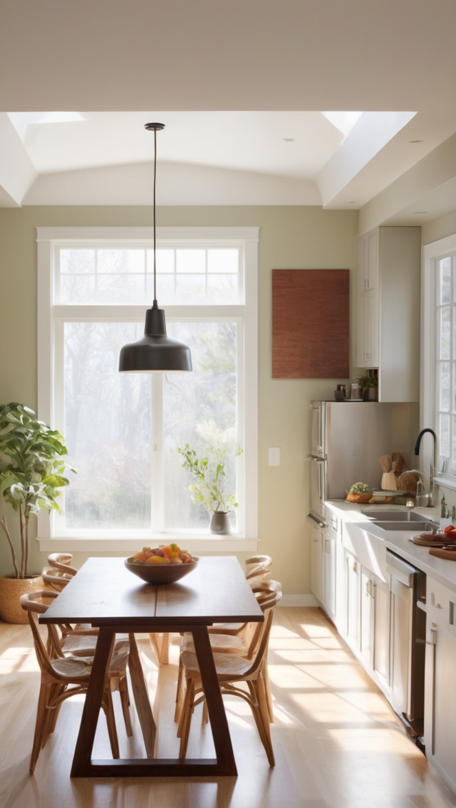 open floor plan design, kitchen and dining room, living room layout, spacious kitchen design, modern open layout