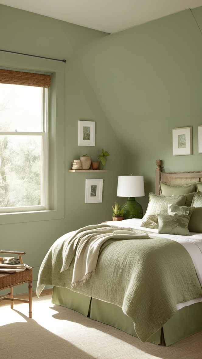sage green bedroom decor, 
sage green bedding, 
sage green wall art, 
sage green furniture, 
sage green curtains