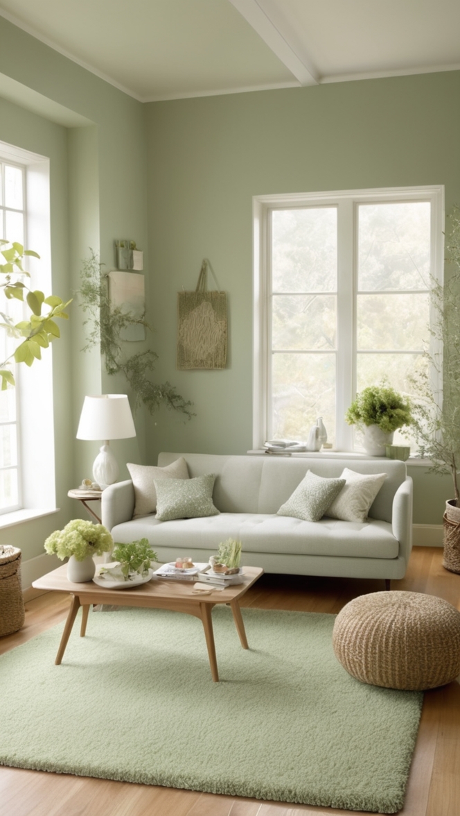 sage green area rug, large sage green rug, sage green shag rug, sage green wool rug, sage green rug 8x10