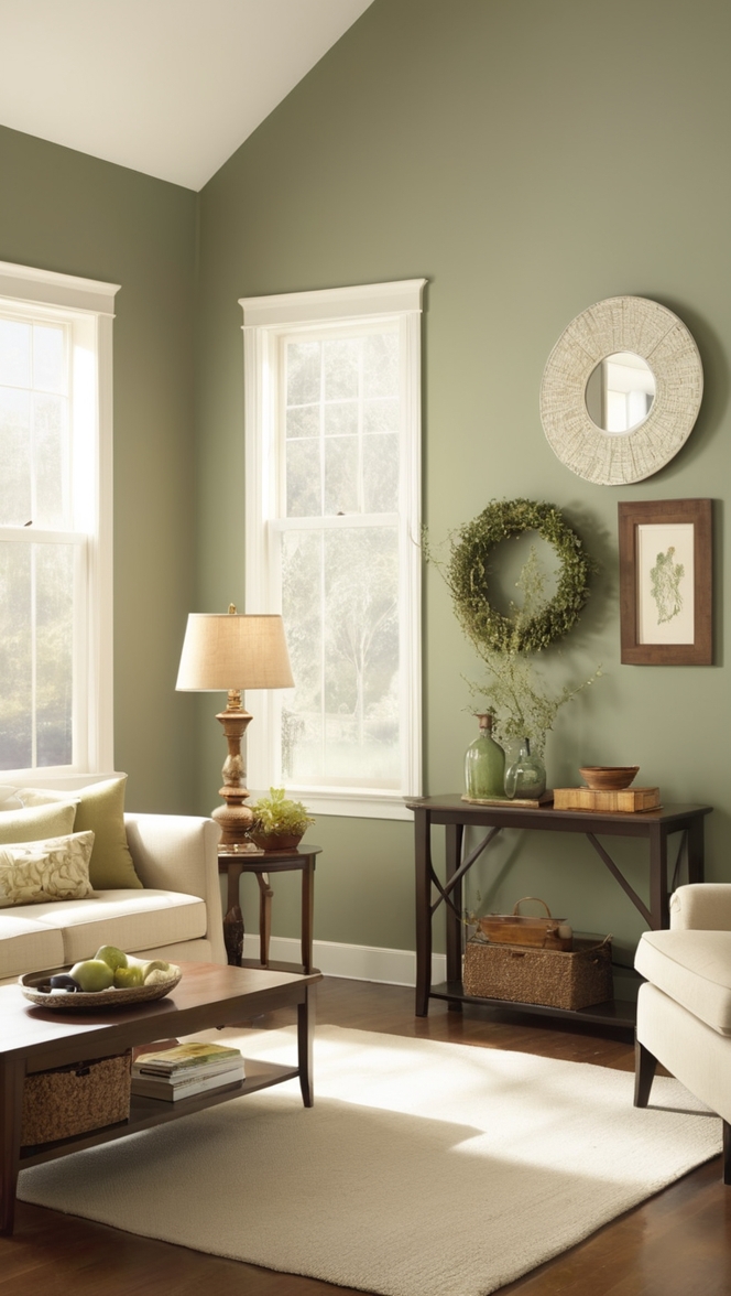 sage green paint, sage green decor, sage green furniture, sage green accents, sage green color scheme