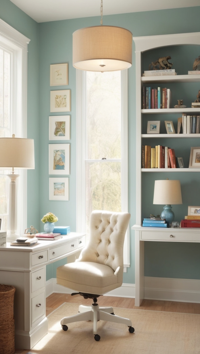 small home office design, home office organization, small office decor, home office furniture, office workspace design