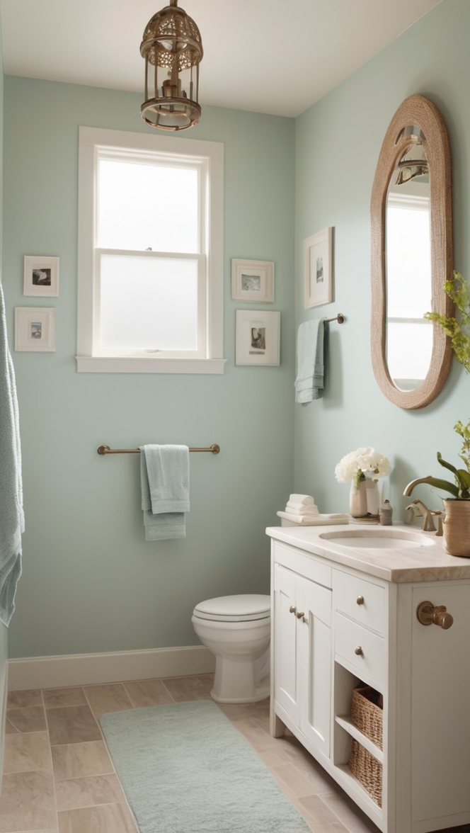 small bathroom renovation, boho style bathroom, small bathroom designs, boho bathroom decor, small bathroom makeovers