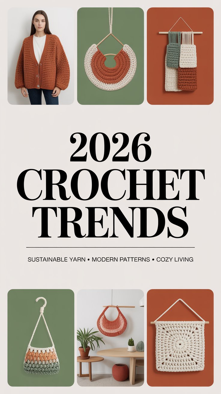 Are there any trending crochet projects or patterns in 2026?